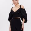 Pinko Блуза 101165 A0TS Черен Regular Fit за Жени цена
