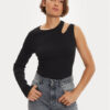 Replay Блуза W3142 .000.23747 Черен Slim Fit за Жени цена
