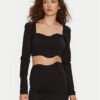 STAUD Блуза Corde R24P1122PT Черен Slim Fit за Жени цена