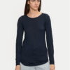 Sisley Блуза 3TNHL119S Тъмносин Regular Fit за Жени цена