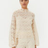 TWINSET Блуза 251TP2404 Бежов Regular Fit за Жени цена