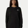 The North Face Блуза Simple Dome NF0A87QP Черен Relaxed Fit за Жени цена