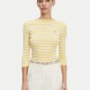 Tommy Hilfiger Блуза New Cody WW0WW40589 Жълт Slim Fit за Жени цена