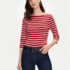 Tommy Hilfiger Блуза New Cody WW0WW40589 Червен Slim Fit за Жени цена