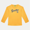 United Colors Of Benetton Блуза 3I1XC10JN Жълт Regular Fit за Момчета цена