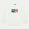 United Colors Of Benetton Блуза 3I1XG10F2 Бял Regular Fit за Момчета цена