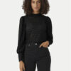 Vero Moda Блуза Becca 10302894 Черен Regular Fit за Жени цена