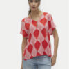 Vero Moda Блуза Tula 10308984 Червен Regular Fit за Жени цена