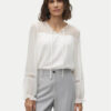 Vero Moda Блуза Leah 10314692 Бял Regular Fit за Жени цена