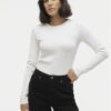 Vero Moda Блуза Chloe 10306897 Бял Slim Fit за Жени цена