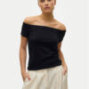 Vero Moda Блуза Panda 10325598 Черен Regular Fit за Жени цена