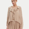 ViCOLO Блуза TD0019 Бежов Oversize за Жени цена