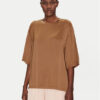 ViCOLO Блуза TD0013 Кафяв Relaxed Fit за Жени цена