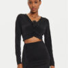 ViCOLO Блуза US0025 Черен Slim Fit за Жени цена