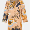 Zizzi Блуза V00057E Оранжев Regular Fit за Жени цена