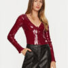 BARDOT Боди Verona 59471TB Червен Slim Fit за Жени цена