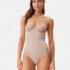 Calvin Klein Underwear Боди 000QF8002E Бежов за Жени цена