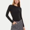 Guess Jeans Боди W4BP41 J1314 Черен Slim Fit за Жени цена