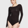Guess Боди W3RP28 K68D2 Черен Slim Fit за Жени цена