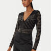 Marciano Guess Боди 5RGP02 6218A Черен Slim Fit за Жени цена