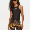 Versace Jeans Couture Боди 76HAM231 Черен Slim Fit за Жени цена
