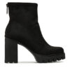 Calvin Klein Jeans Боти Heel Platform Zip Boot Ss YW0YW01601 Черен за Жени цена