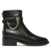 MICHAEL Michael Kors Боти Hamilton Flat Bootie 40F3HAME5L Черен за Жени цена