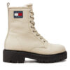 Tommy Jeans Боти Tjw Urban Boot Tumbled EN0EN02317 Бежов за Жени цена