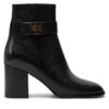 Tory Burch Боти T Lock 158808 Черен цвят на ниска цена