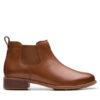 Clarks Боти тип челси Havisham Top 26178718 Кафяв за Жени цена