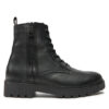 Calvin Klein Jeans Ботуши Combat Mid Laceup Boot W Zip YM0YM00262 Черен за Мъже цена