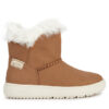 Geox Ботуши J Theleven Girl J36HUD 000AU C6627 M Кафяв за Момичета цена