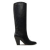 Tommy Hilfiger Ботуши High Cowboy Heel Boot Leather FW0FW08296 Черен за Жени цена