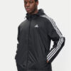 adidas Ветровка Essentials 3-Stripes IB0381 Черен Regular Fit за Мъже цена