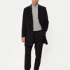 Calvin Klein Вълнено палто K10K113664 Черен Regular Fit за Мъже цена