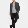 Calvin Klein Вълнено палто K10K110462 Сив Regular Fit за Мъже цена