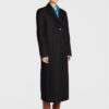 Remain Вълнено палто Boyle Coat RM1487 Черен Boxy Fit за Жени цена