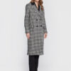TWINSET Вълнено палто 222TT2461 Черен Regular Fit за Жени цена