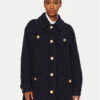 Tommy Hilfiger Вълнено палто WW0WW43762 Тъмносин Regular Fit за Жени цена