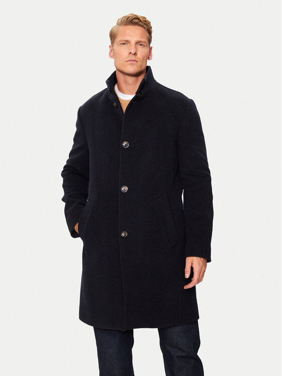 Вълнено палто Tommy Hilfiger за Мъже цена