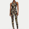Versace Jeans Couture Гащеризон 78HAN003 Черен Slim Fit за Жени цена