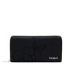Desigual Голям дамски портфейл Keller Fiona 24WAYP06 Черен за Жени цена