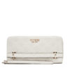 Guess Голям дамски портфейл SWPD96 30146 Екрю за Жени цена
