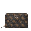 Guess Голям дамски портфейл SWQE85 00140 Кафяв за Жени цена