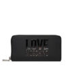 LOVE MOSCHINO Голям дамски портфейл JC5730PP0MKD000B Черен за Жени цена