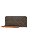 MICHAEL Michael Kors Голям дамски портфейл Jet Set 32F1GJ6E7B Кафяв за Жени цена
