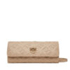 PINKO Голям дамски портфейл Love Tiny Birds Wallet C 103765 A1YB Бежов за Жени цена