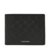 Calvin Klein Голям мъжки портфейл Trifold 10Cc W/Coin K50K512684 Черен за Мъже цена