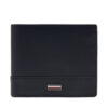 Tommy Hilfiger Голям мъжки портфейл Th Corp Cc Flap And Coin AM0AM13246 Тъмносин за Мъже цена