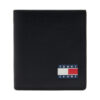 Tommy Jeans Голям мъжки портфейл Tjm Heritage Leather Cc & Coin AM0AM13372 Черен за Мъже цена